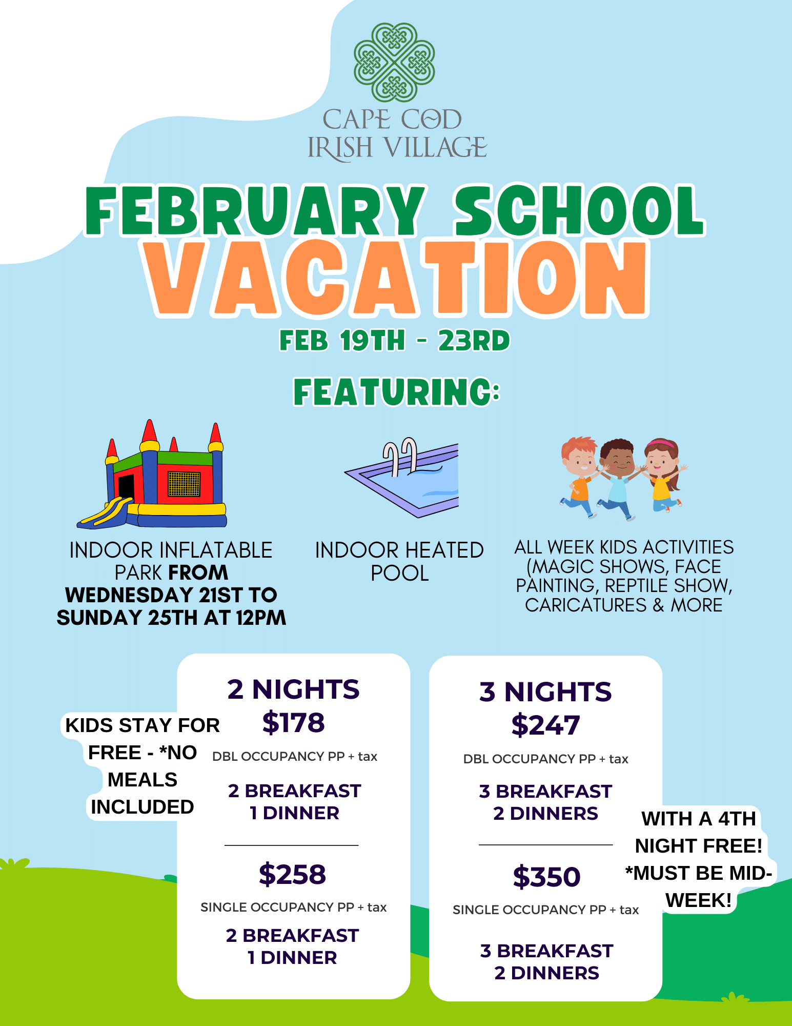 February School Vacation The Emerald Resort